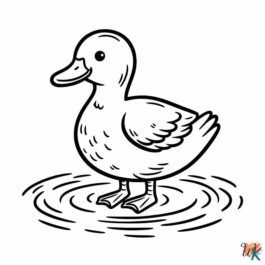 Dibujos Para Colorear Patos