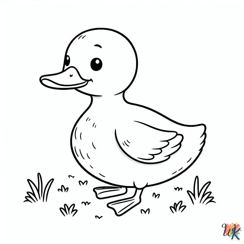 Dibujos Para Colorear Patos