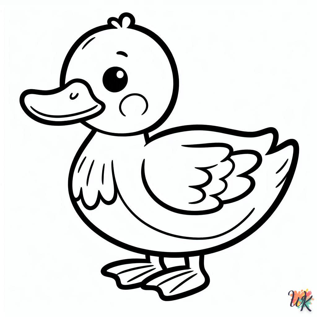 Dibujos Para Colorear Patos