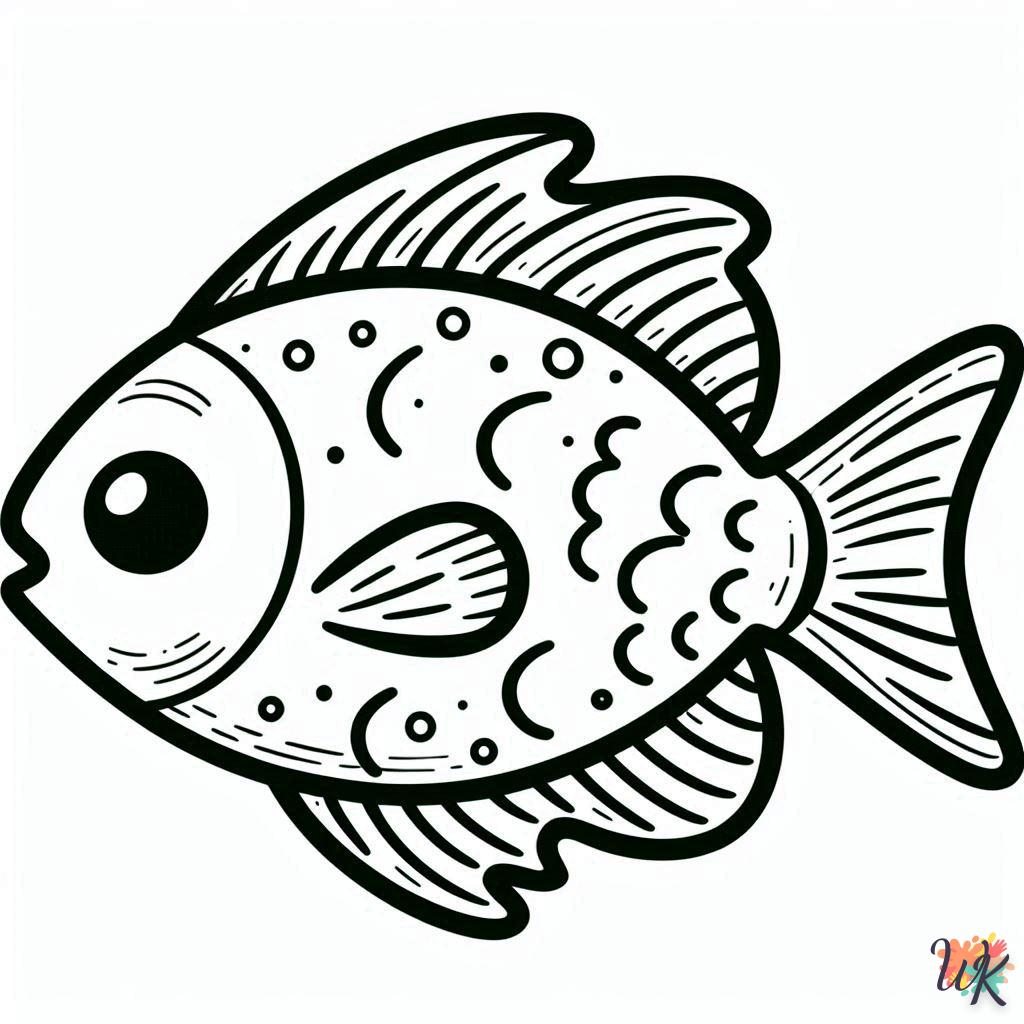 Dibujos Para Colorear Peces