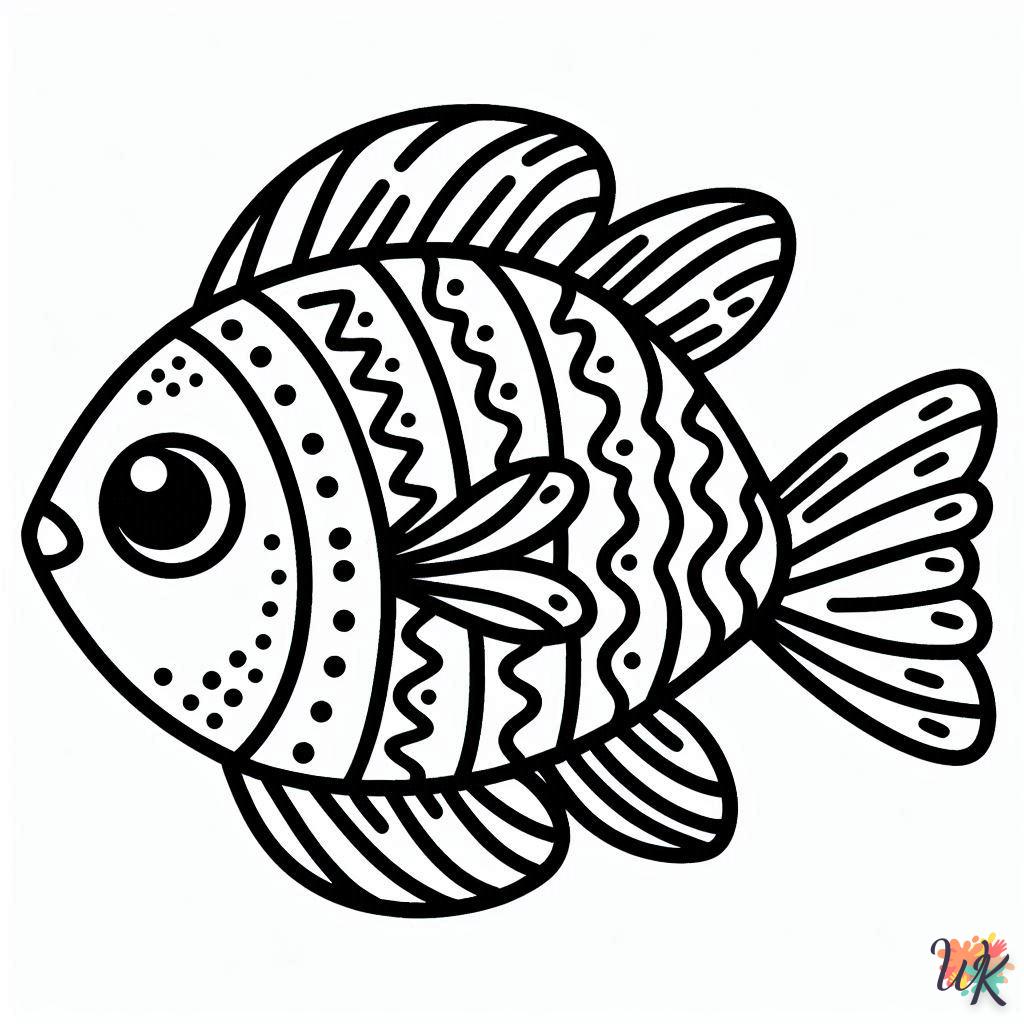 Dibujos Para Colorear Peces