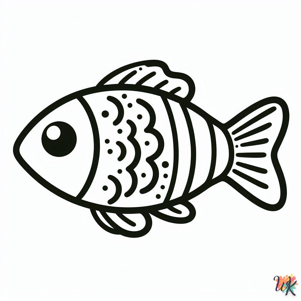 Dibujos Para Colorear Peces