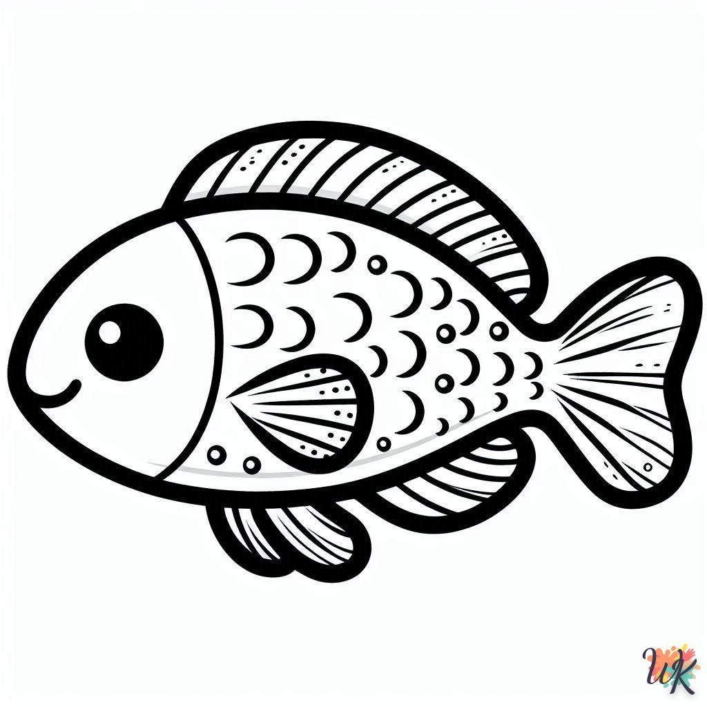 Dibujos Para Colorear Peces