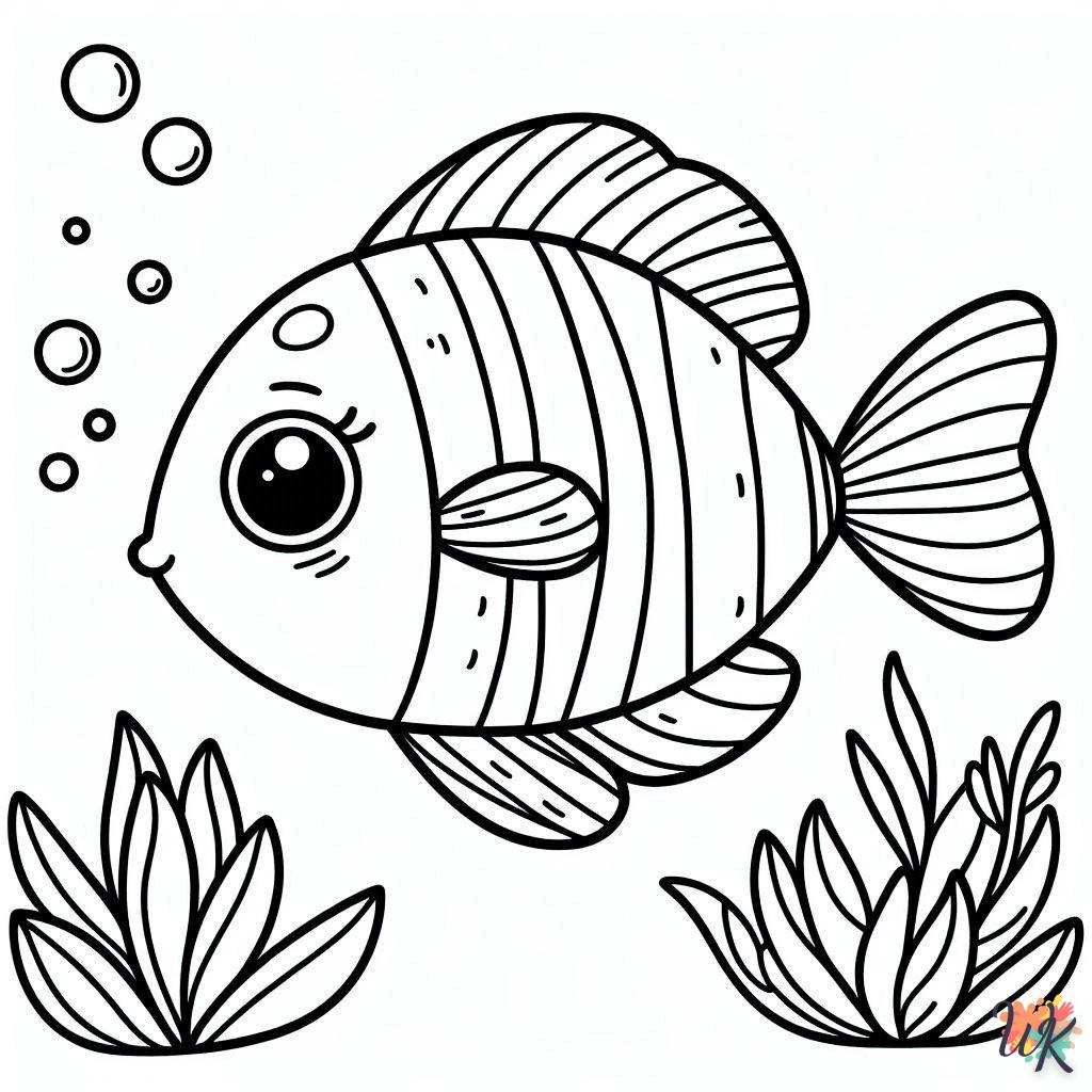 Dibujos Para Colorear Peces