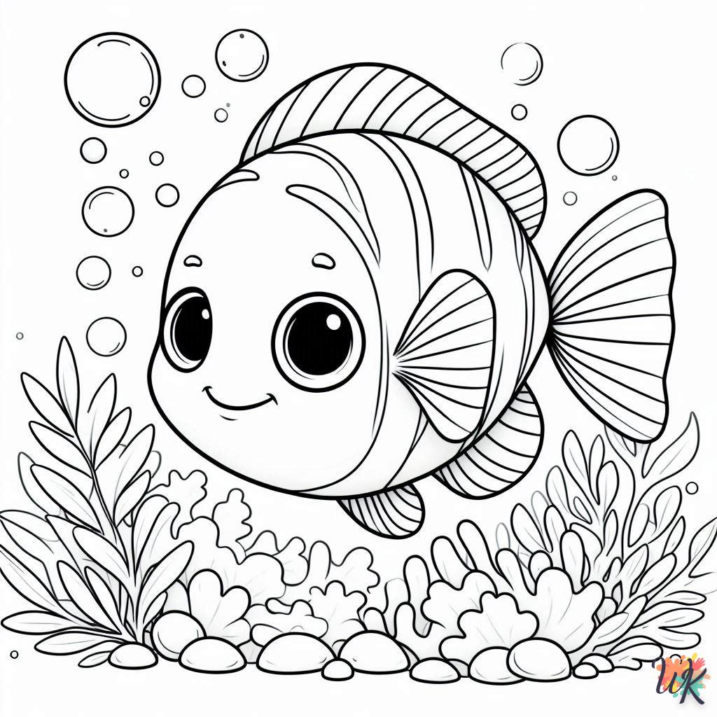 Dibujos Para Colorear Peces