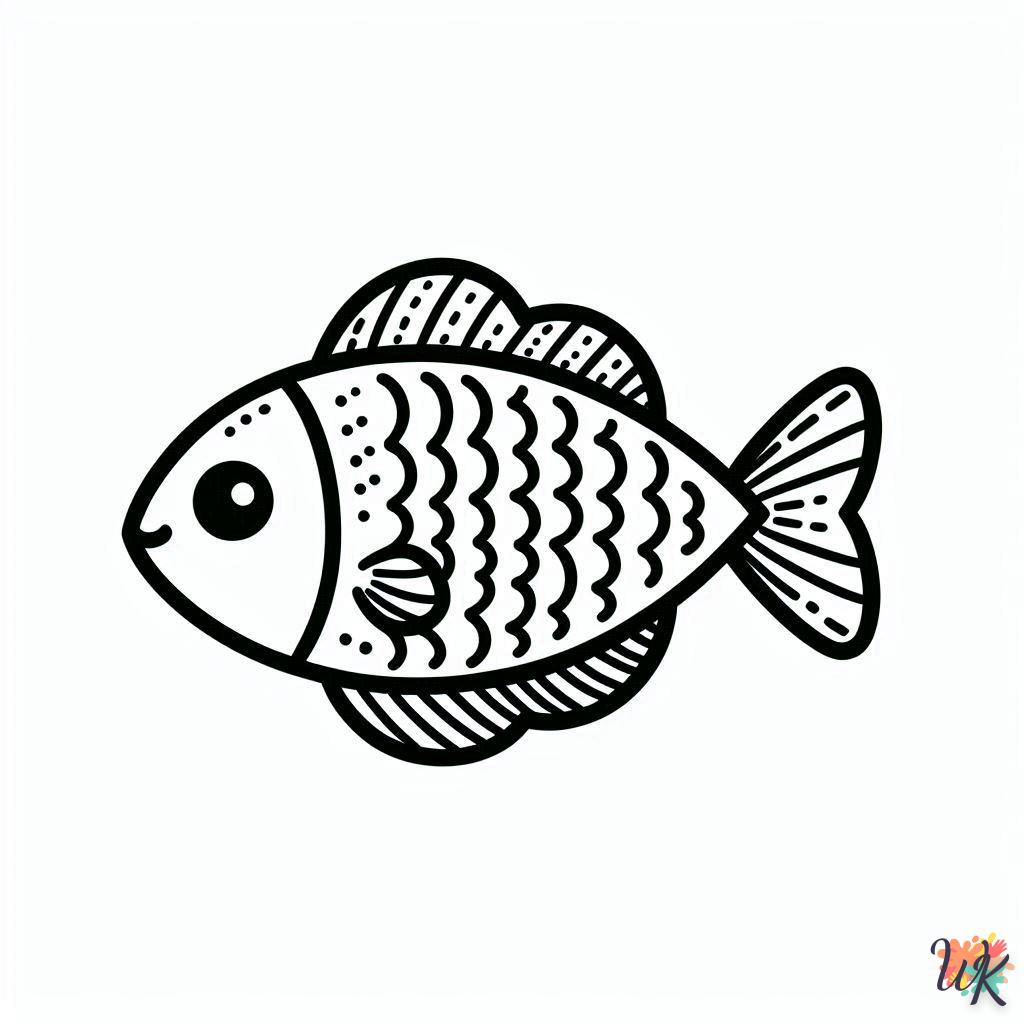 Dibujos Para Colorear Peces