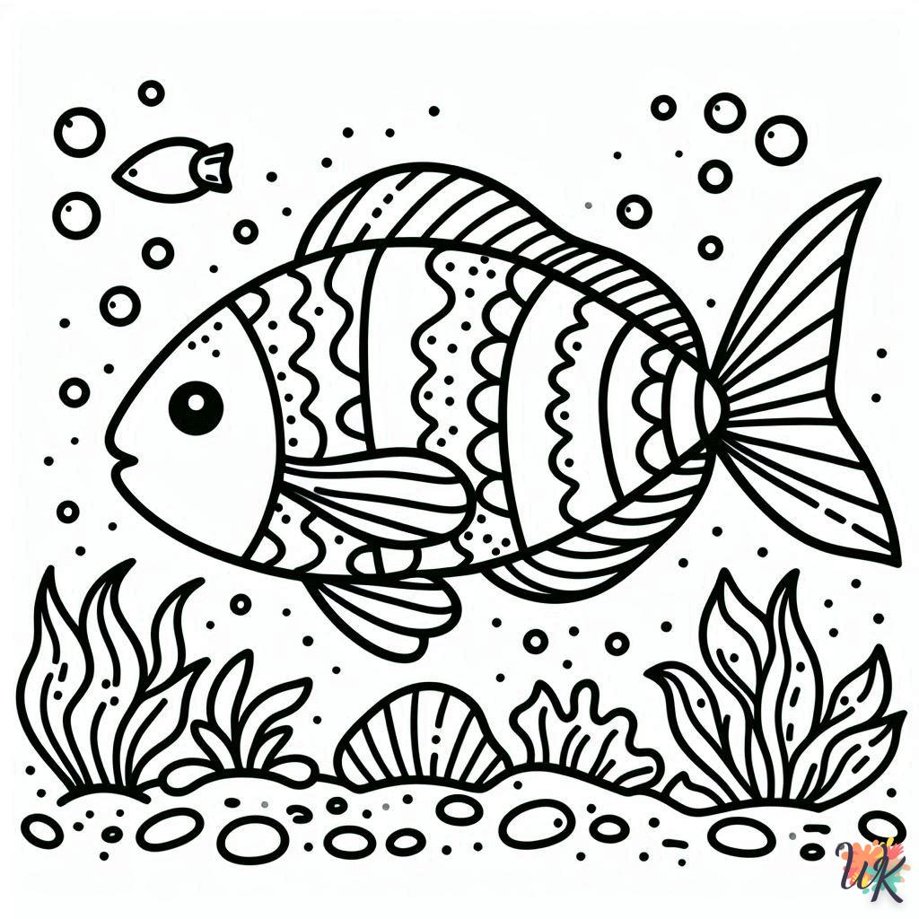 Dibujos Para Colorear Peces