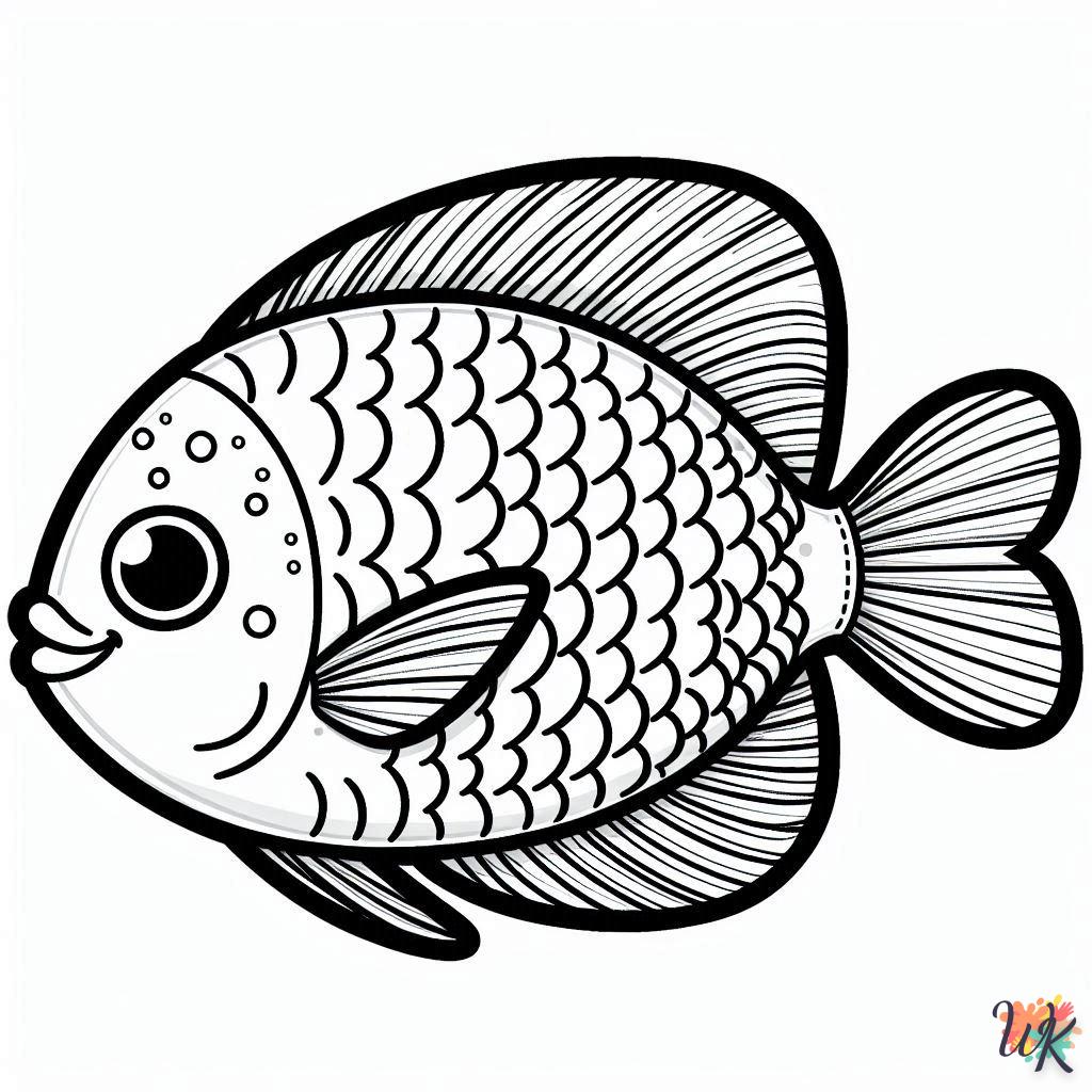 Dibujos Para Colorear Peces