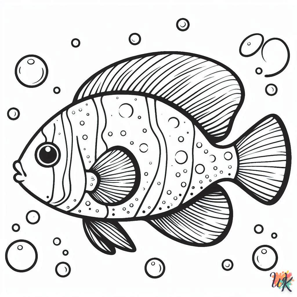 Dibujos Para Colorear Peces