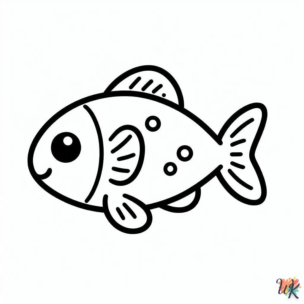 Dibujos Para Colorear Peces