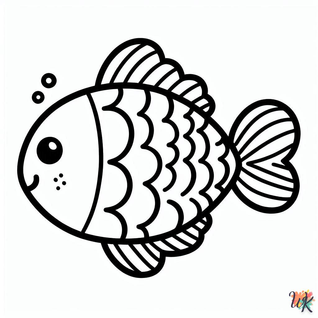 Dibujos Para Colorear Peces