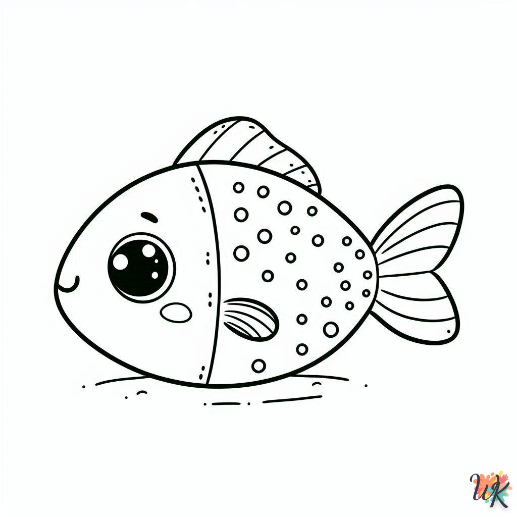 Dibujos Para Colorear Peces