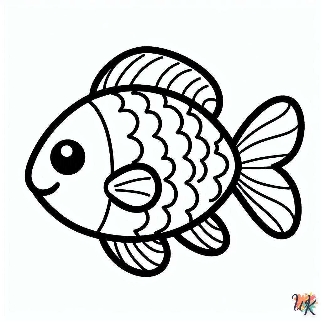 Dibujos Para Colorear Peces