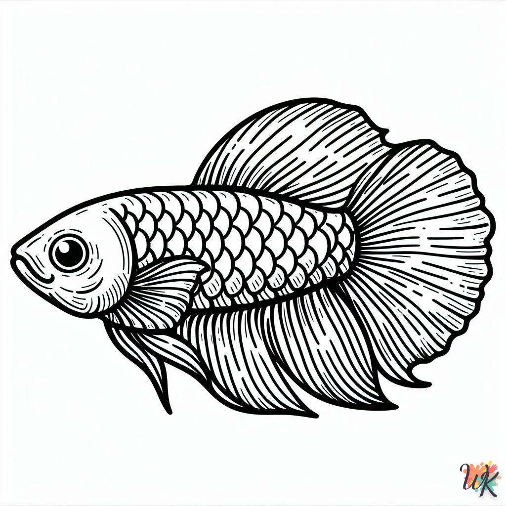 Dibujos Para Colorear Peces