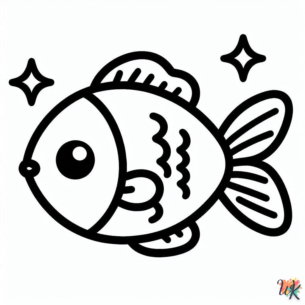 Dibujos Para Colorear Peces