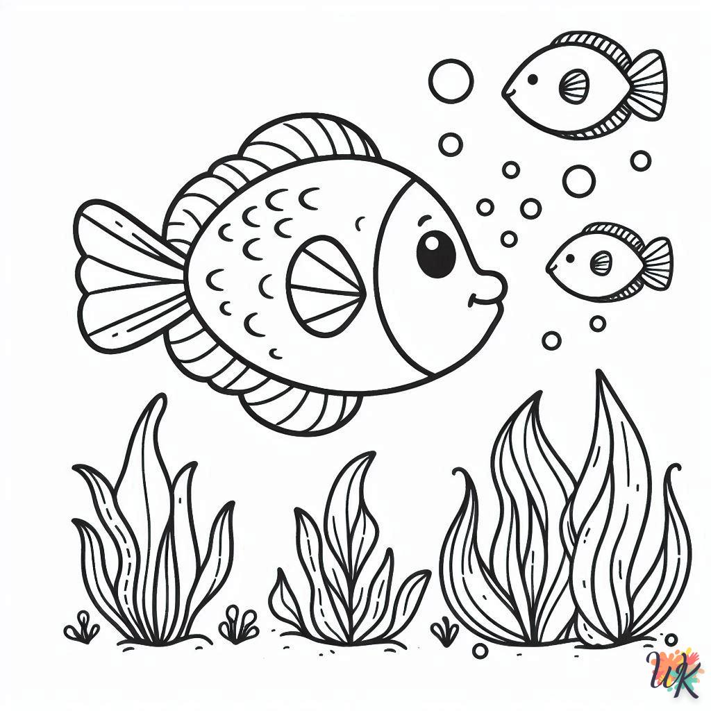 Dibujos Para Colorear Peces