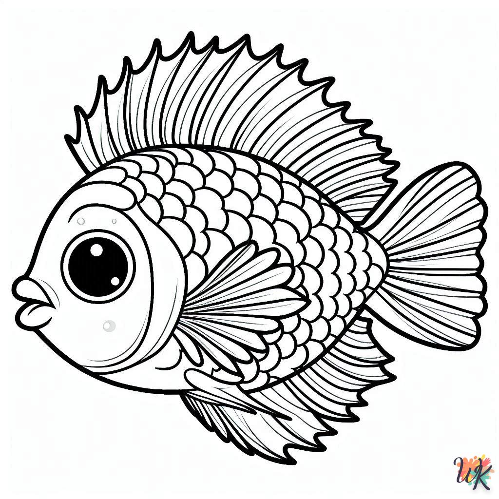 Dibujos Para Colorear Peces