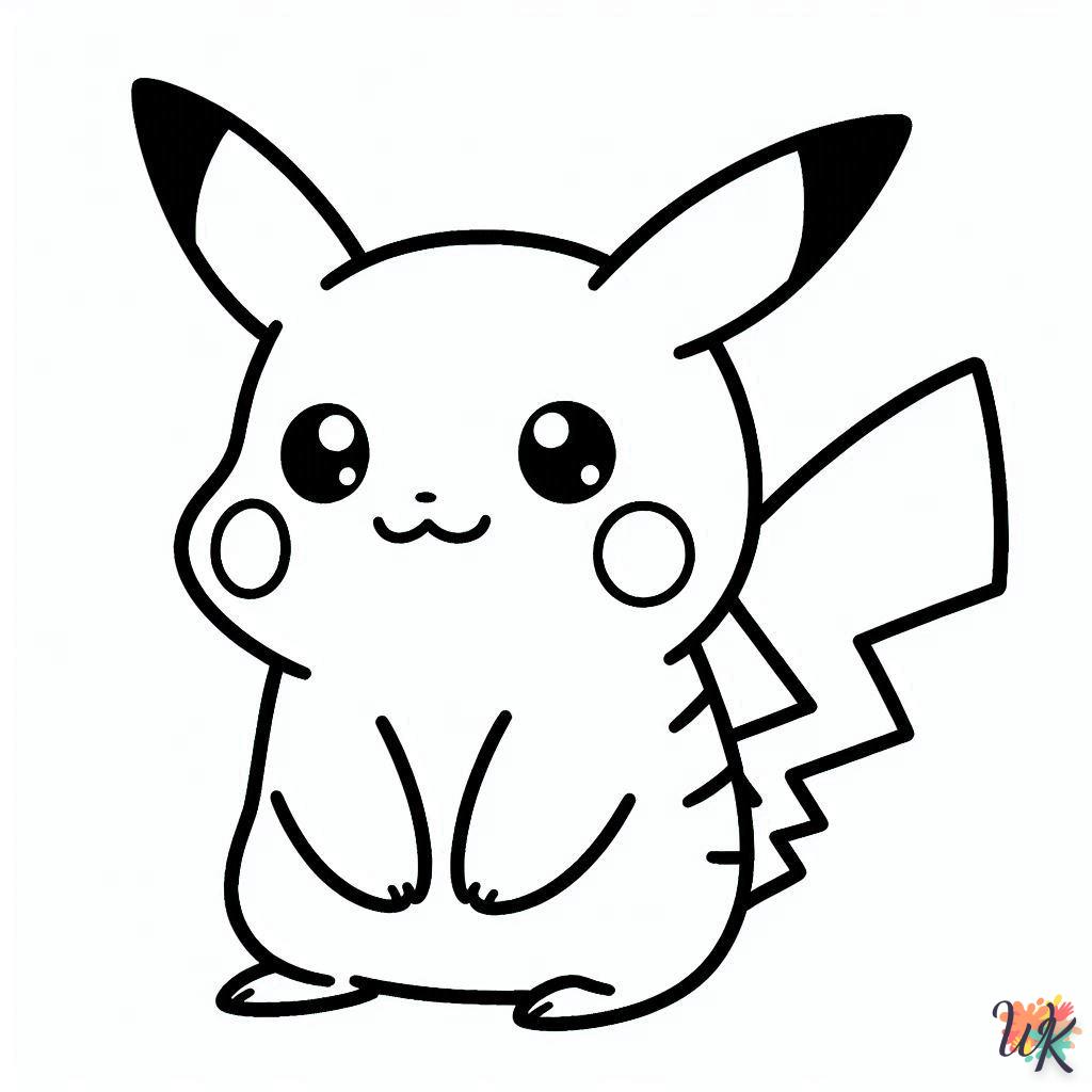 Dibujos Para Colorear Pikachu