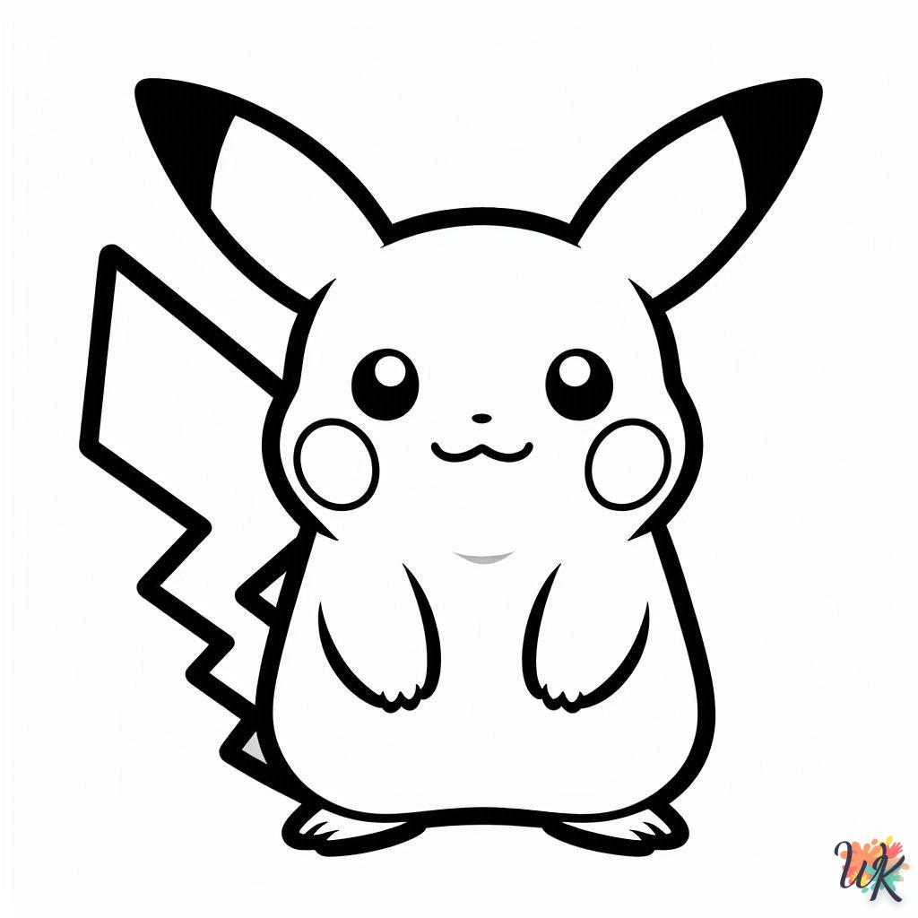 Dibujos Para Colorear Pikachu