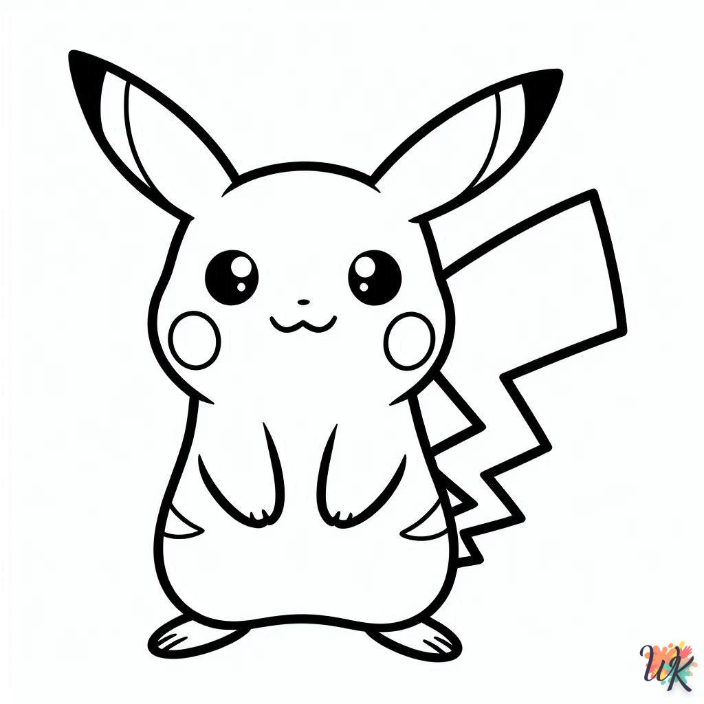 Dibujos Para Colorear Pikachu