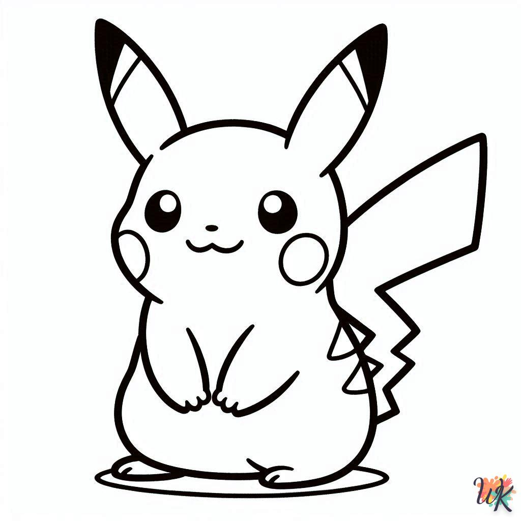 Dibujos Para Colorear Pikachu