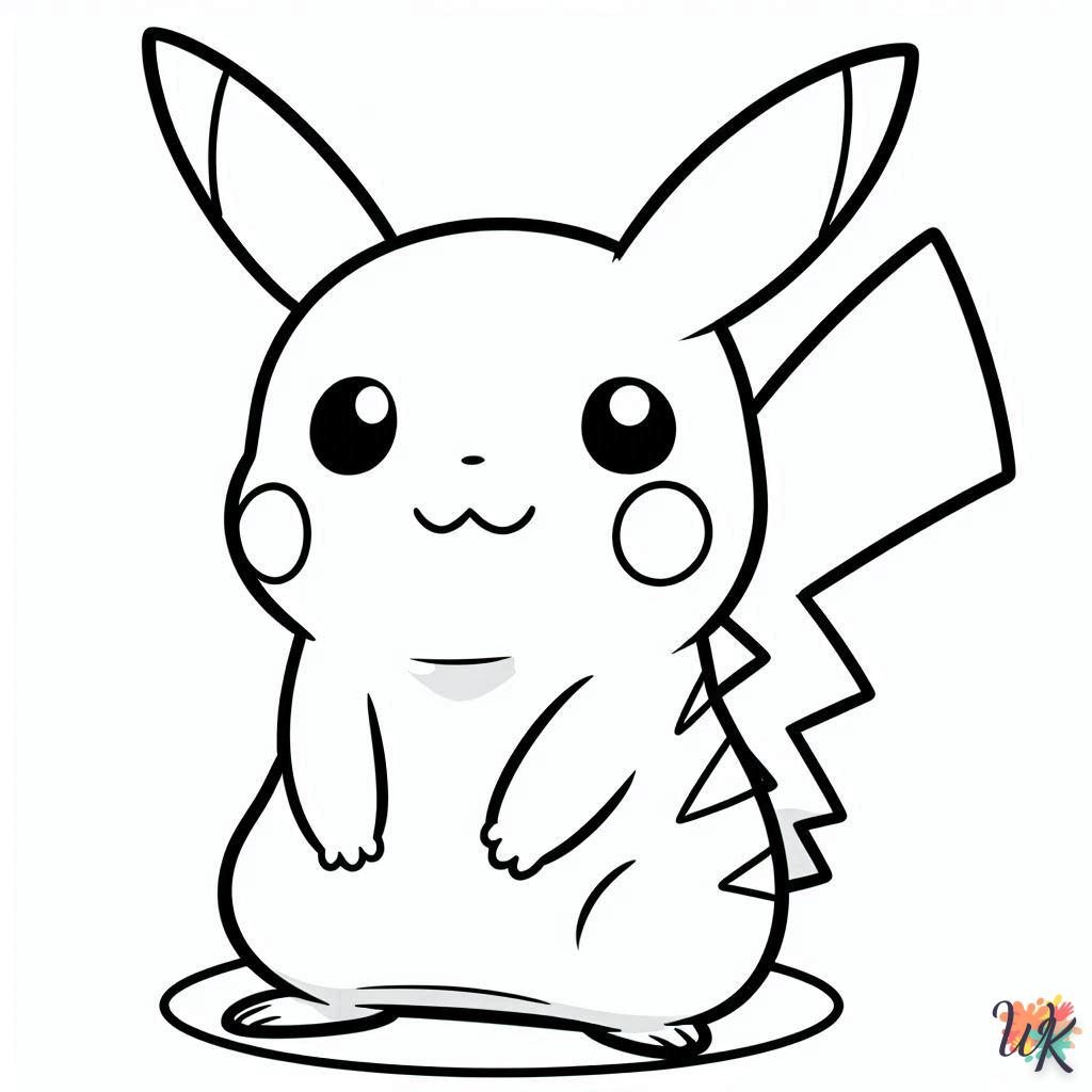 Dibujos Para Colorear Pikachu