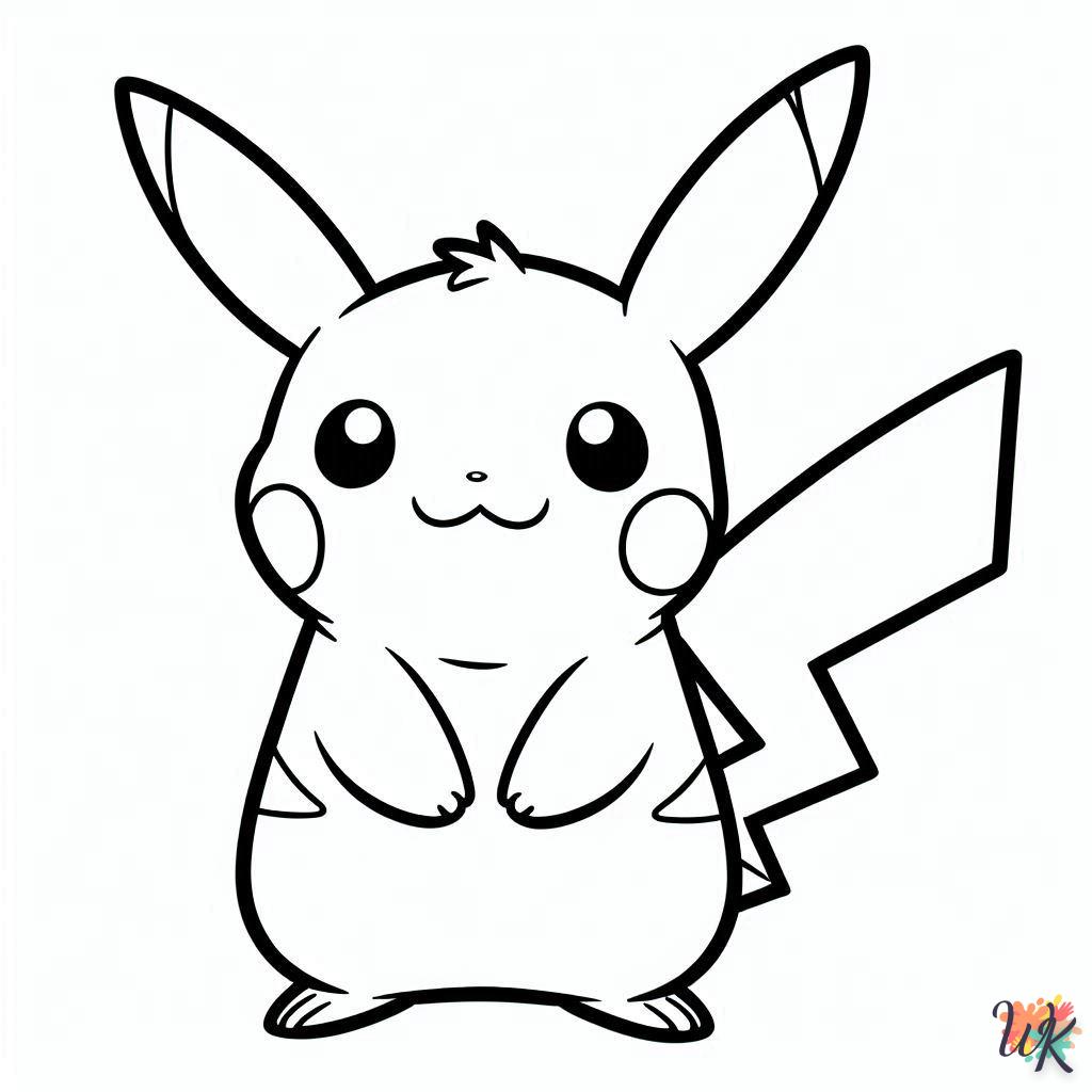 Dibujos Para Colorear Pikachu