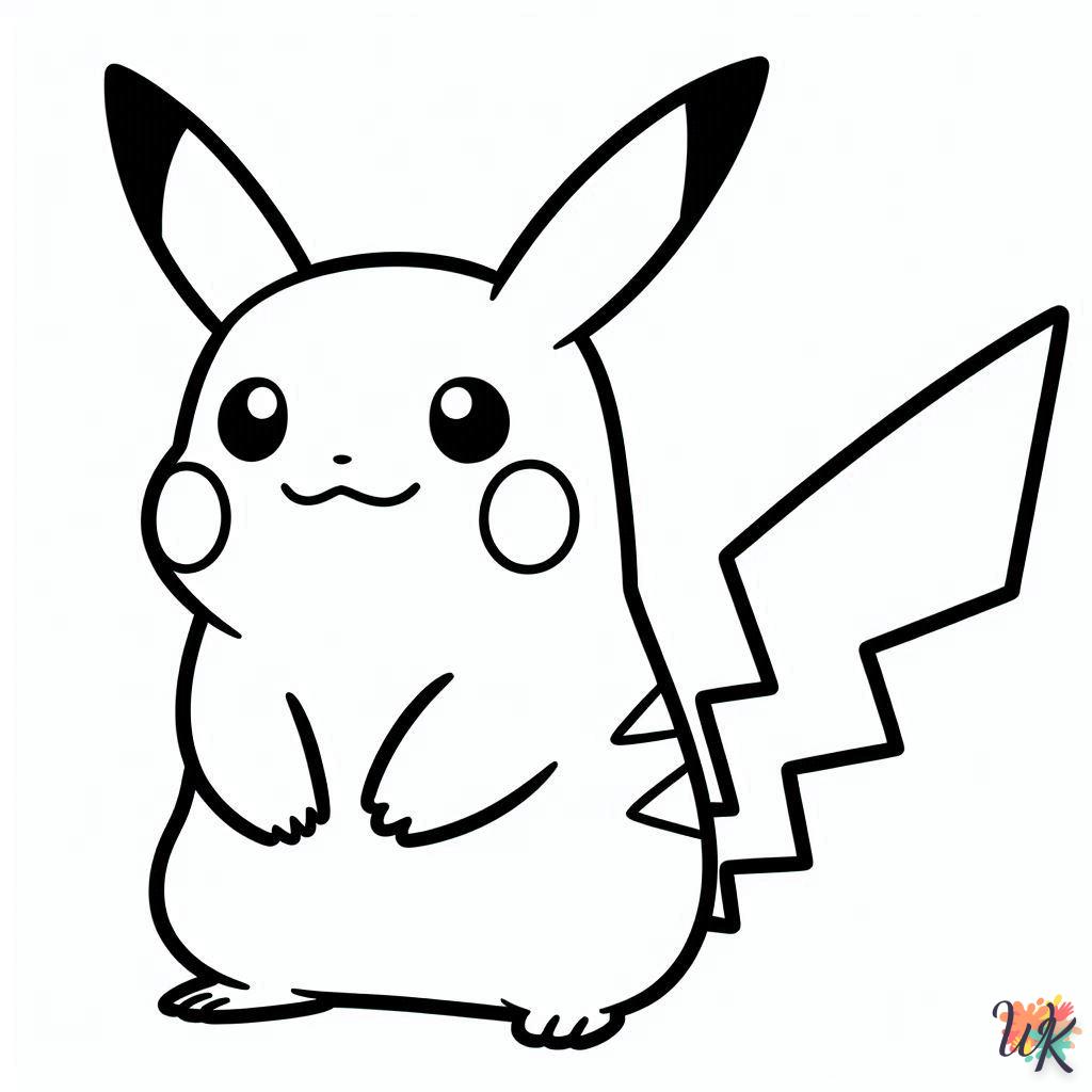 Dibujos Para Colorear Pikachu