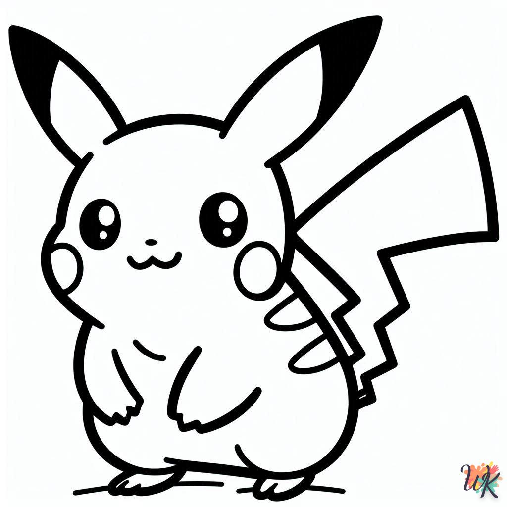 Dibujos Para Colorear Pikachu