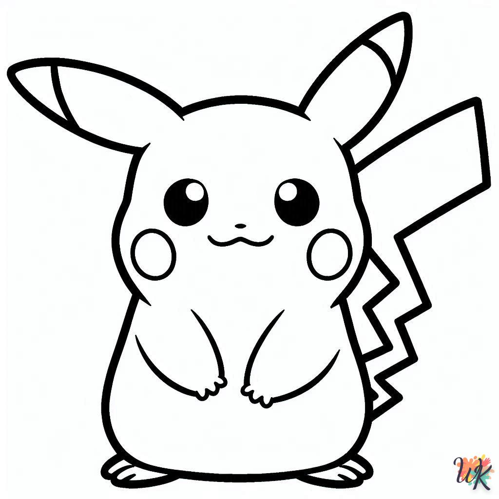 Dibujos Para Colorear Pikachu