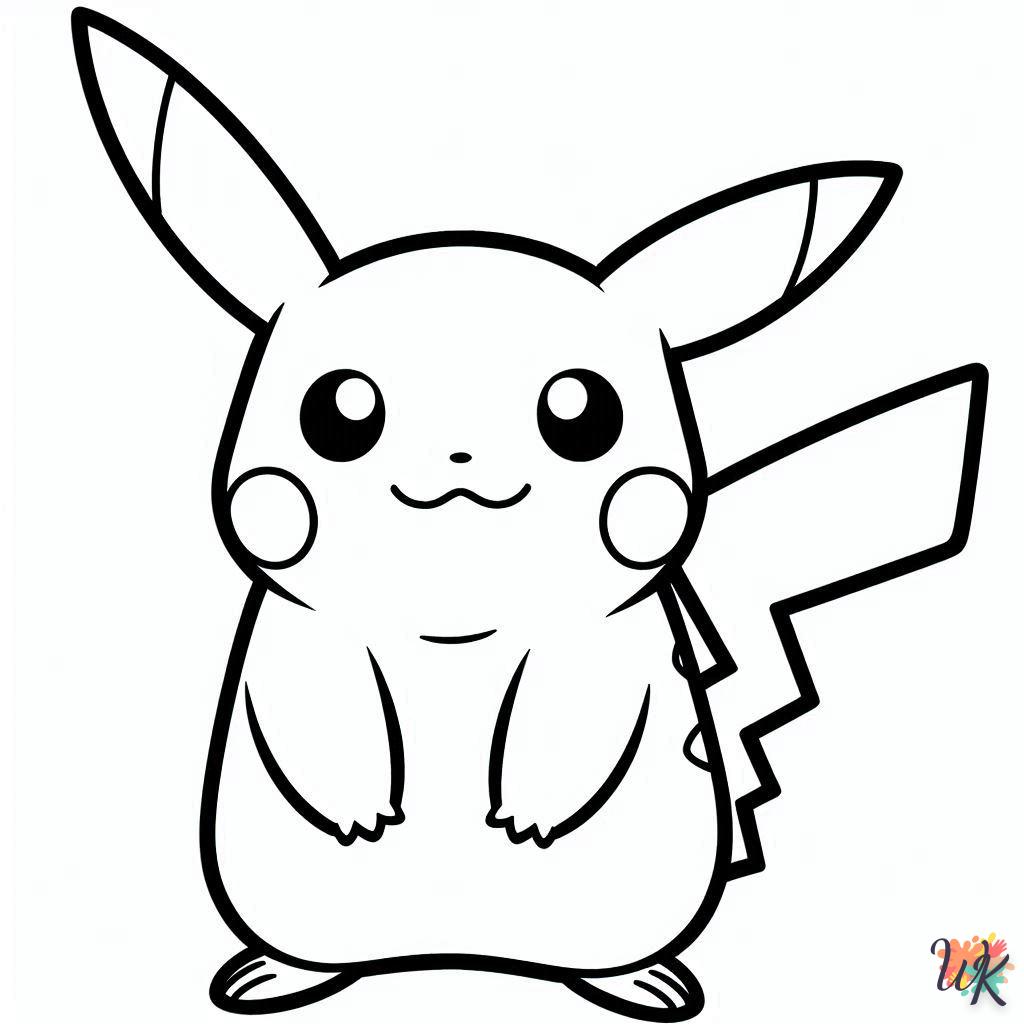 Dibujos Para Colorear Pikachu