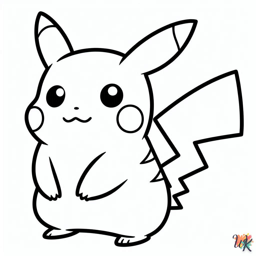 Dibujos Para Colorear Pikachu