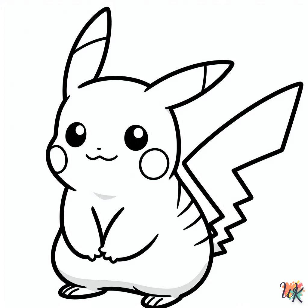 Dibujos Para Colorear Pikachu