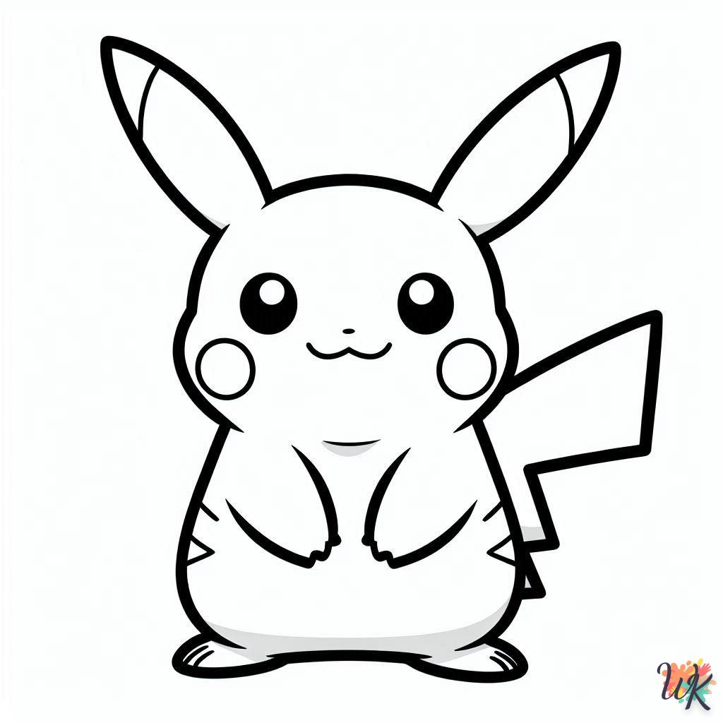 Dibujos Para Colorear Pikachu