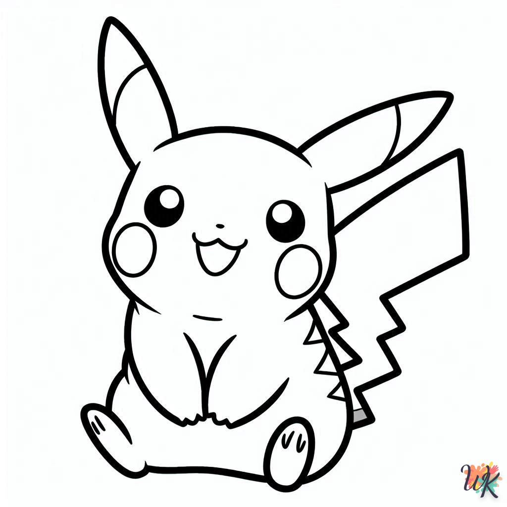 Dibujos Para Colorear Pikachu