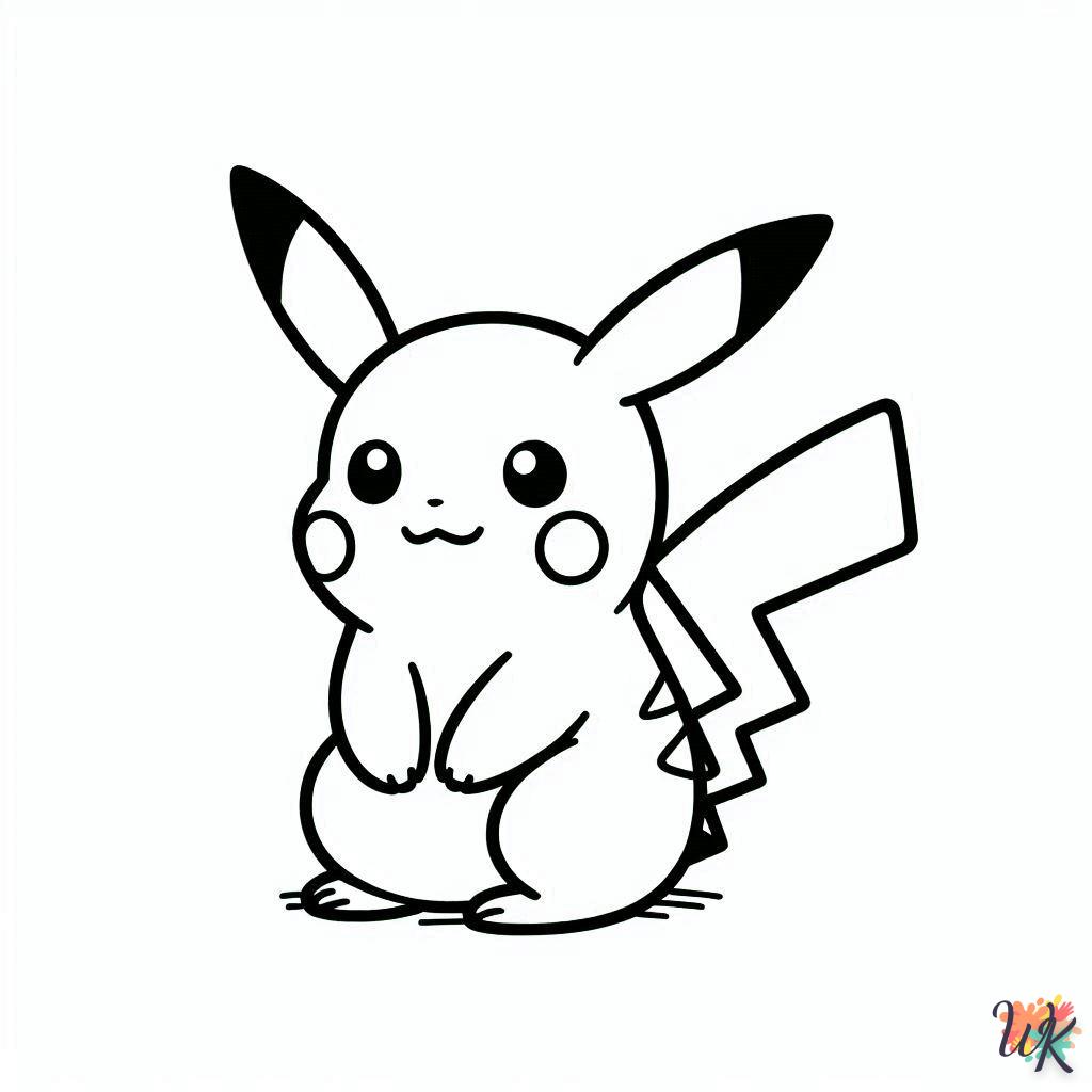 Dibujos Para Colorear Pikachu