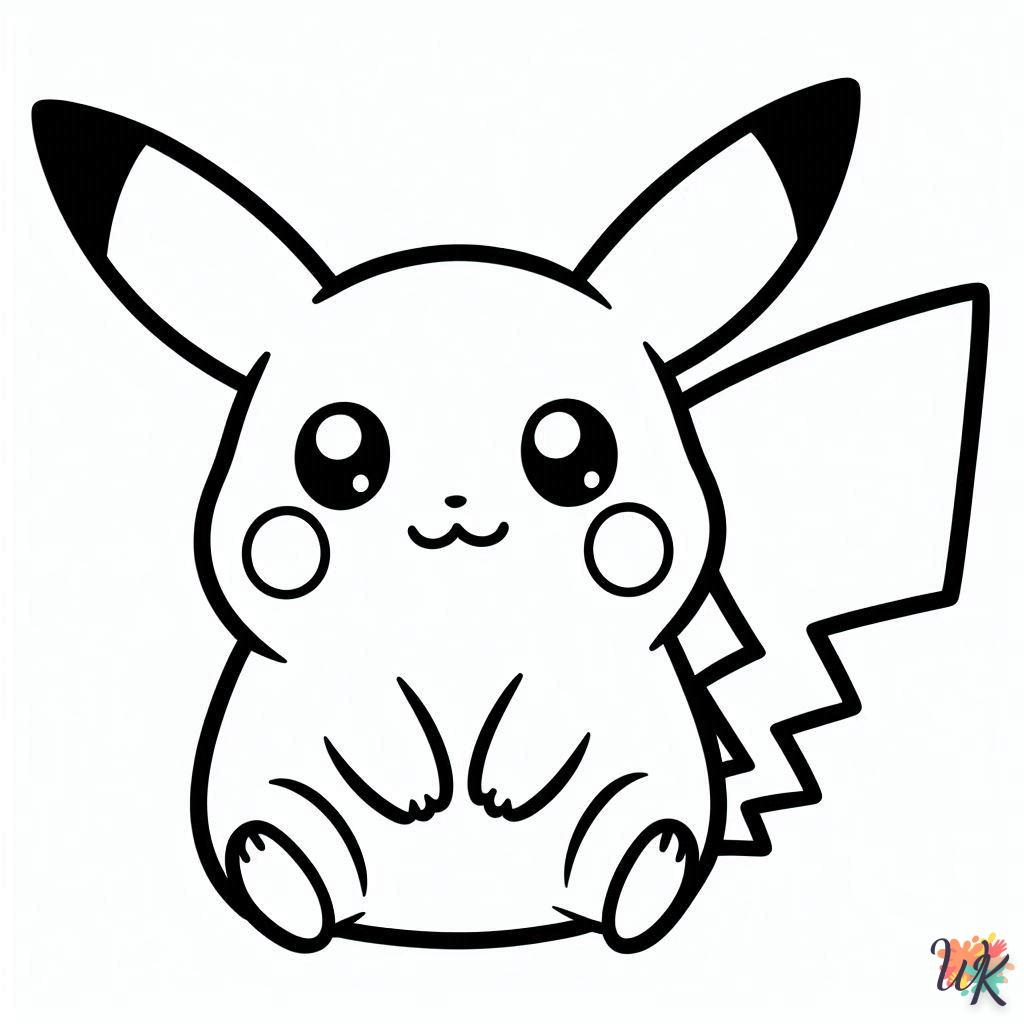 Dibujos Para Colorear Pikachu