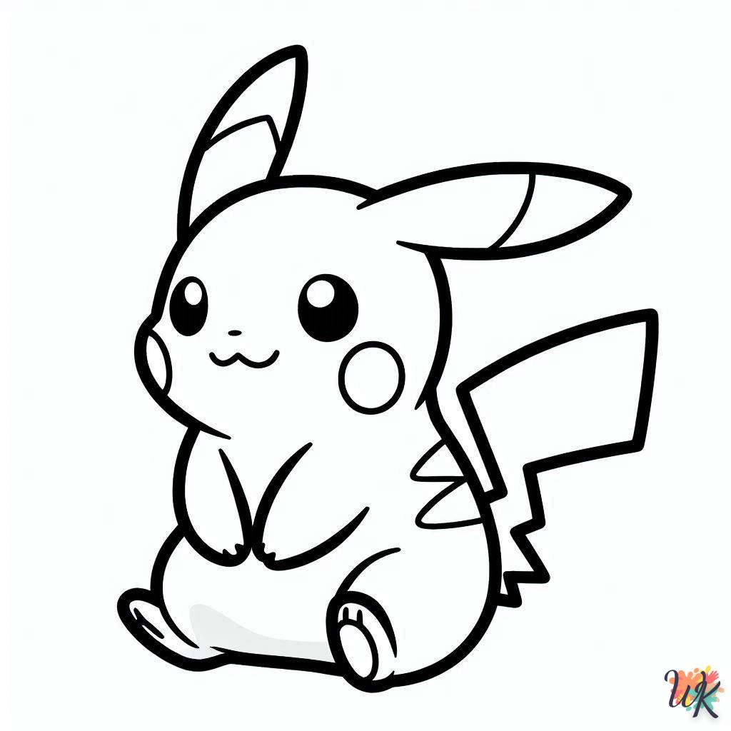 Dibujos Para Colorear Pikachu