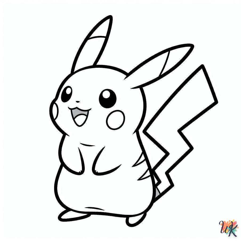 Dibujos Para Colorear Pikachu