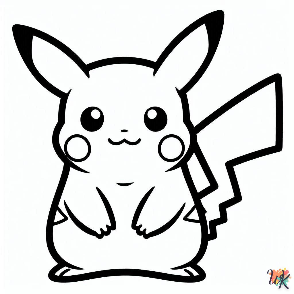 Dibujos Para Colorear Pikachu