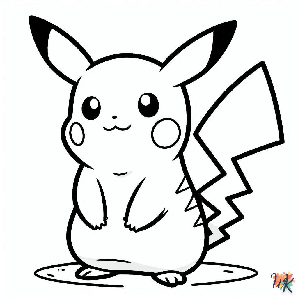 Dibujos Para Colorear Pikachu