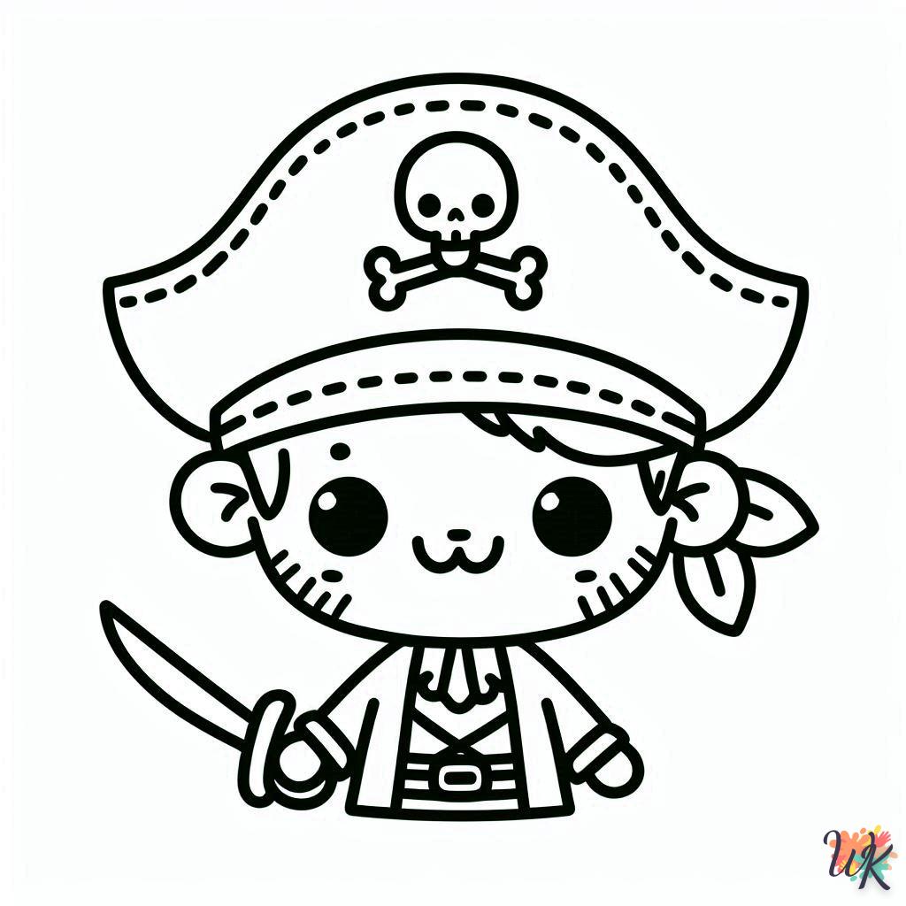 Dibujos Para Colorear Piratas