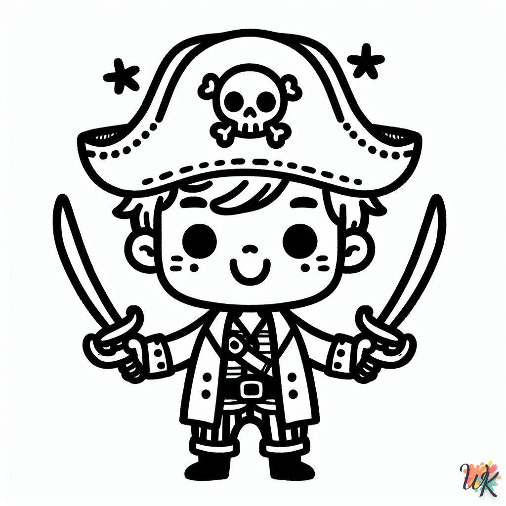 Dibujos Para Colorear Piratas