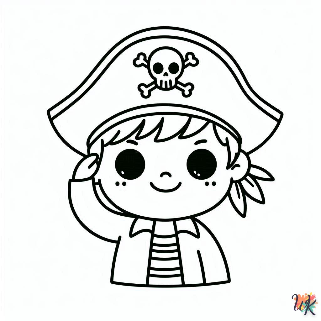 Dibujos Para Colorear Piratas