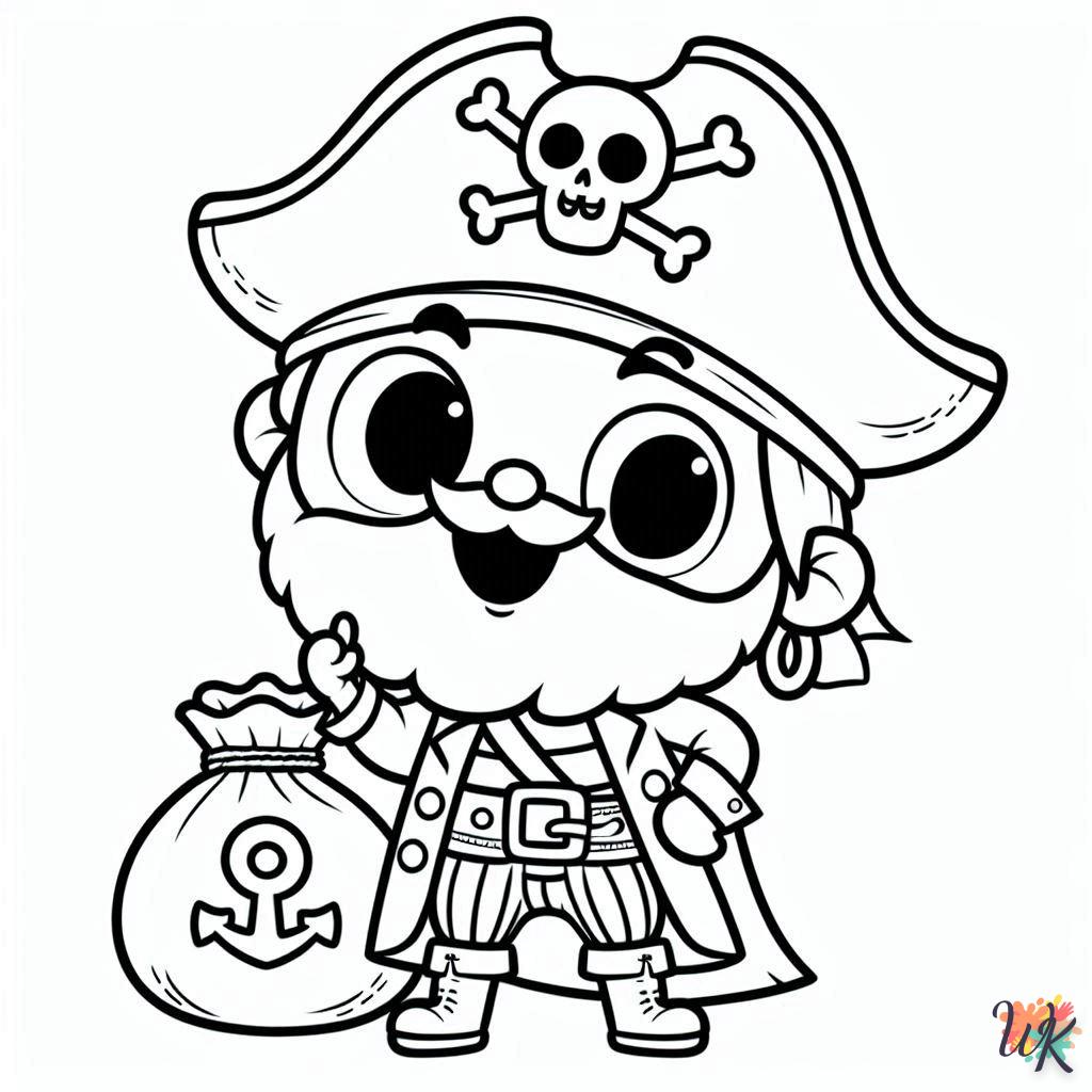 Dibujos Para Colorear Piratas