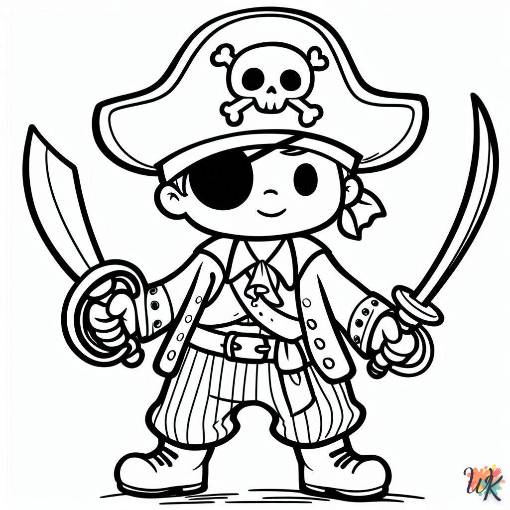 Dibujos Para Colorear Piratas