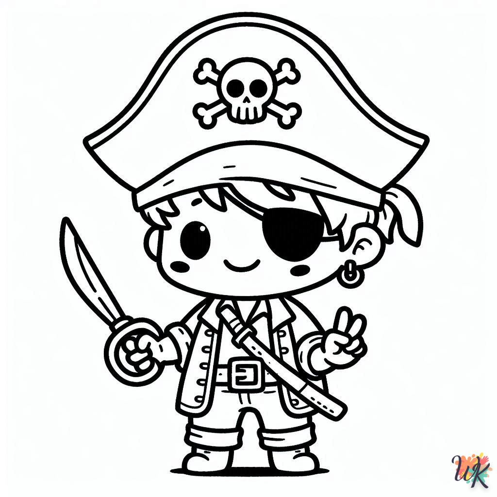 Dibujos Para Colorear Piratas