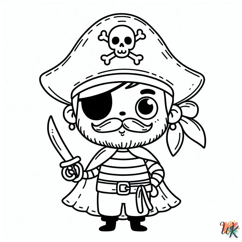 Dibujos Para Colorear Piratas