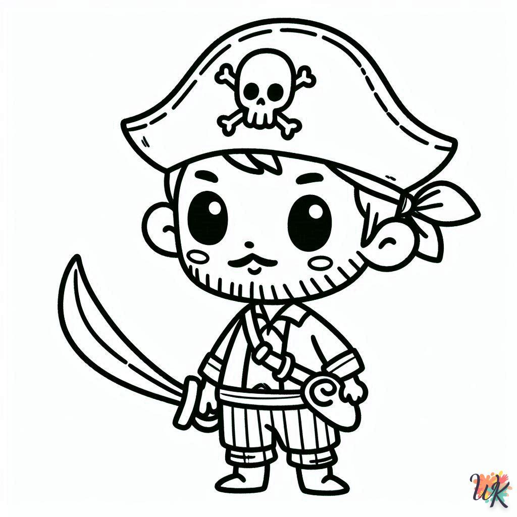 Dibujos Para Colorear Piratas