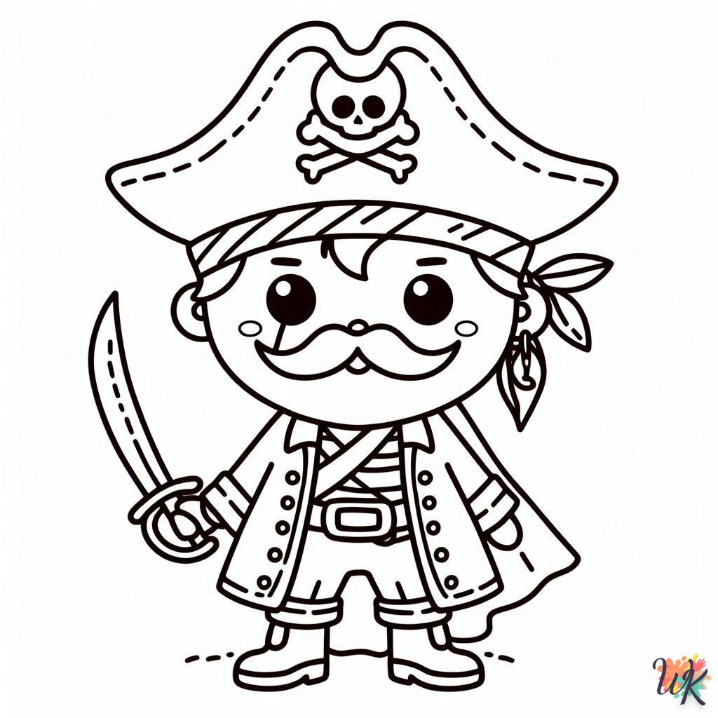 Dibujos Para Colorear Piratas